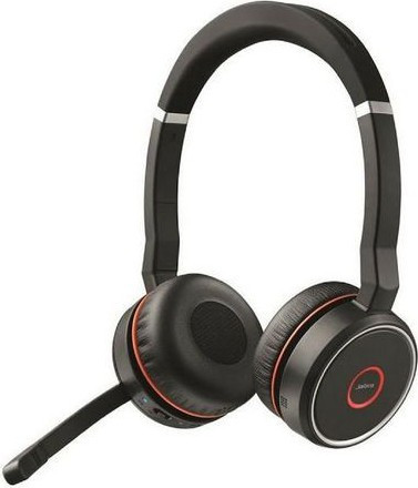 BildeJabra Evolve 75 Stereo MS incl. Link 370, Black (Duo)