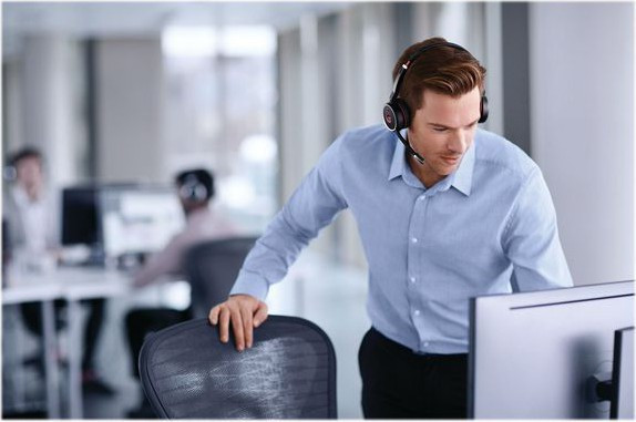 Jabra Evolve 75 Stereo MS incl. Link 370, Black (Duo)