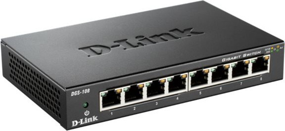 D-LINK 8-port 10/100/1000 Gigabit