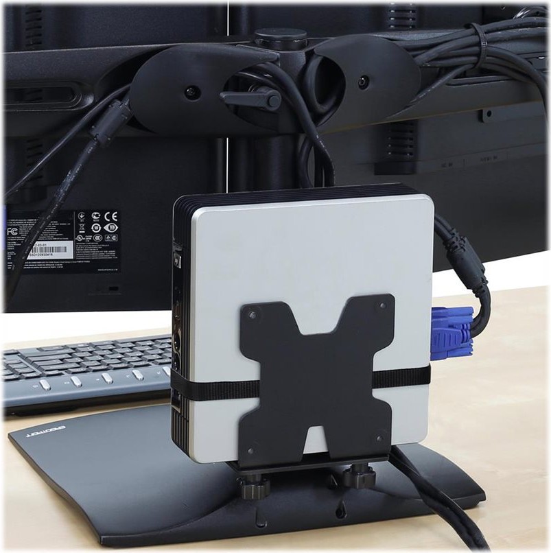 ERGOTRON Dual Monitor horz Stand black