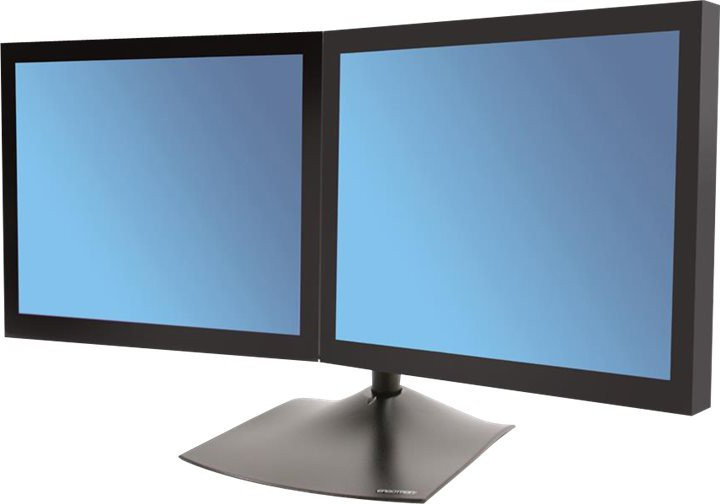 ERGOTRON Dual Monitor horz Stand black