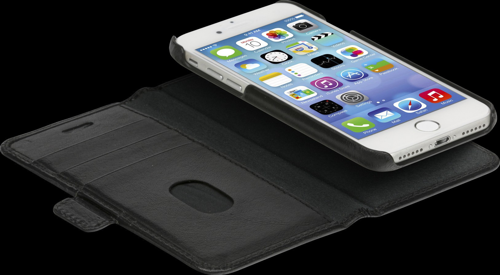 iPhone 8/7/6/6S Case Lynge, Black