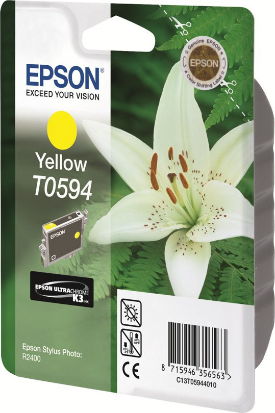 Epson Blekkpatron Gul (13 ml) T0594