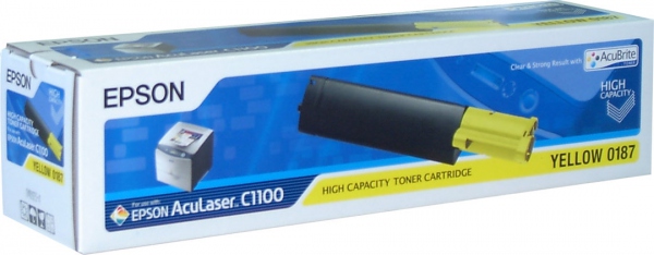 Epson Toner Gul Høykapasitet (4.000 sider) - C13S050187