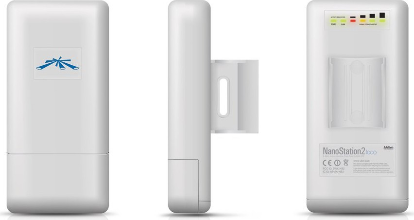 BildeUBIQUITI NanoStation loco M2 - 2.4 GHz Wireless CPE