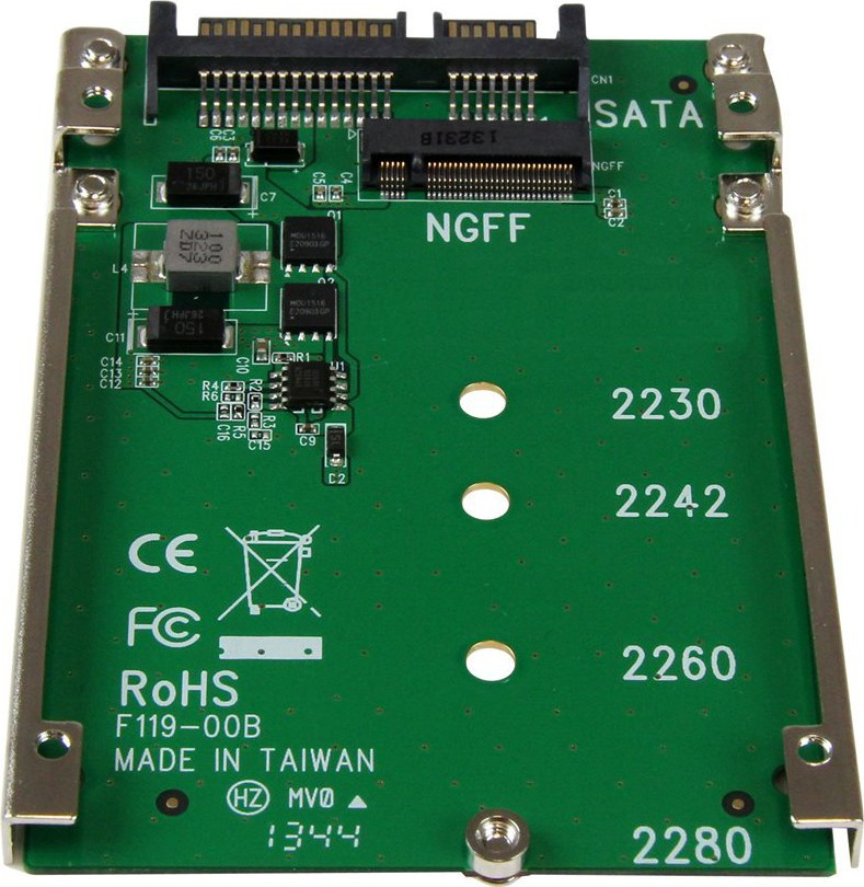 STARTECH SAT32M225 M.2 NGFF SSD->6.35cm