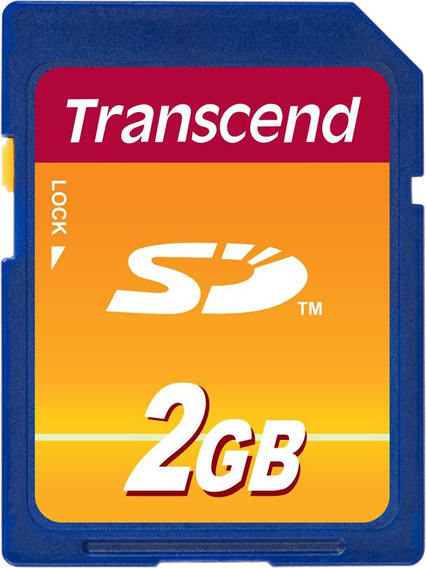 BildeTRANSCEND SDCard 2GB SecureDigital