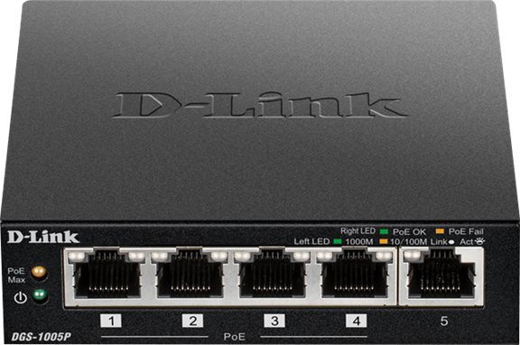 BildeD-LINK 5 Gigabit ports including 4 ports