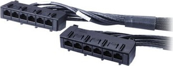 APC DDC Cat 6 UTP CMR 6XRJ-45 Black 11