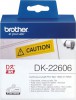 Brother Taperull i gul plastfilm lpende...
