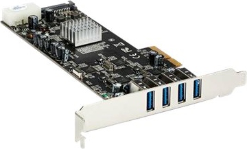 STARTECH PEXUSB3S44V 4 Port Quad Bus PCI