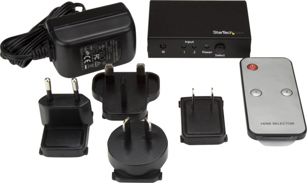 STARTECH 2-Port HDMI Switch - 4K 60Hz