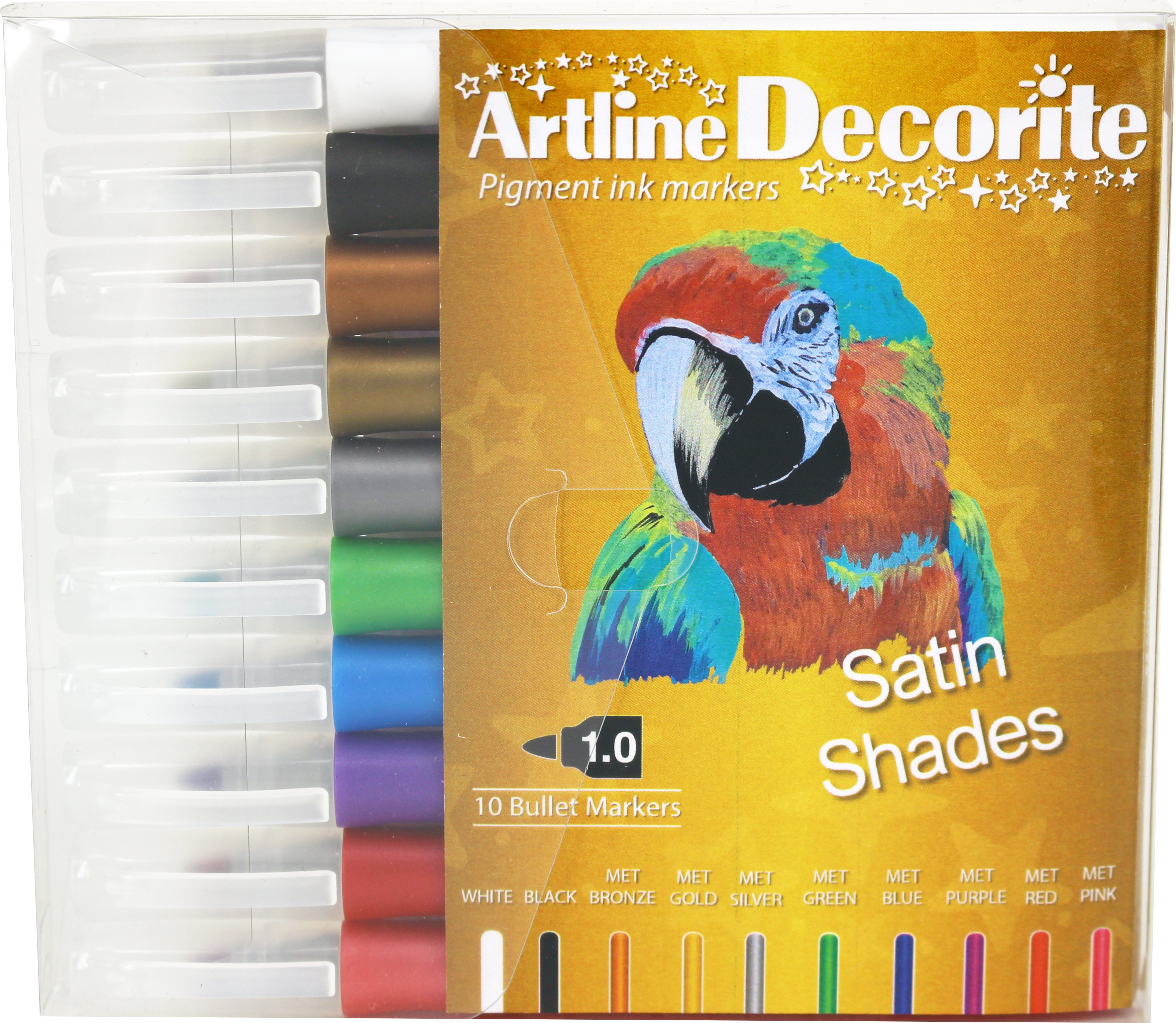 BildeArtline Decorite Bullet Metallic 10-pk