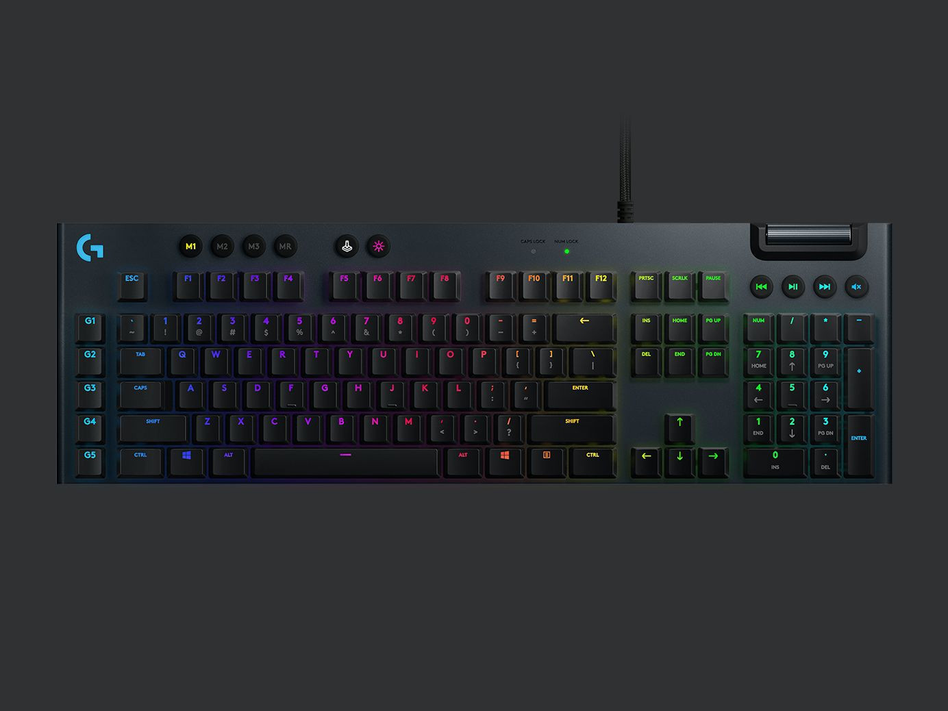 BildeG815 RGB Mech Gaming Keyboard GL Clicky (Nordic)