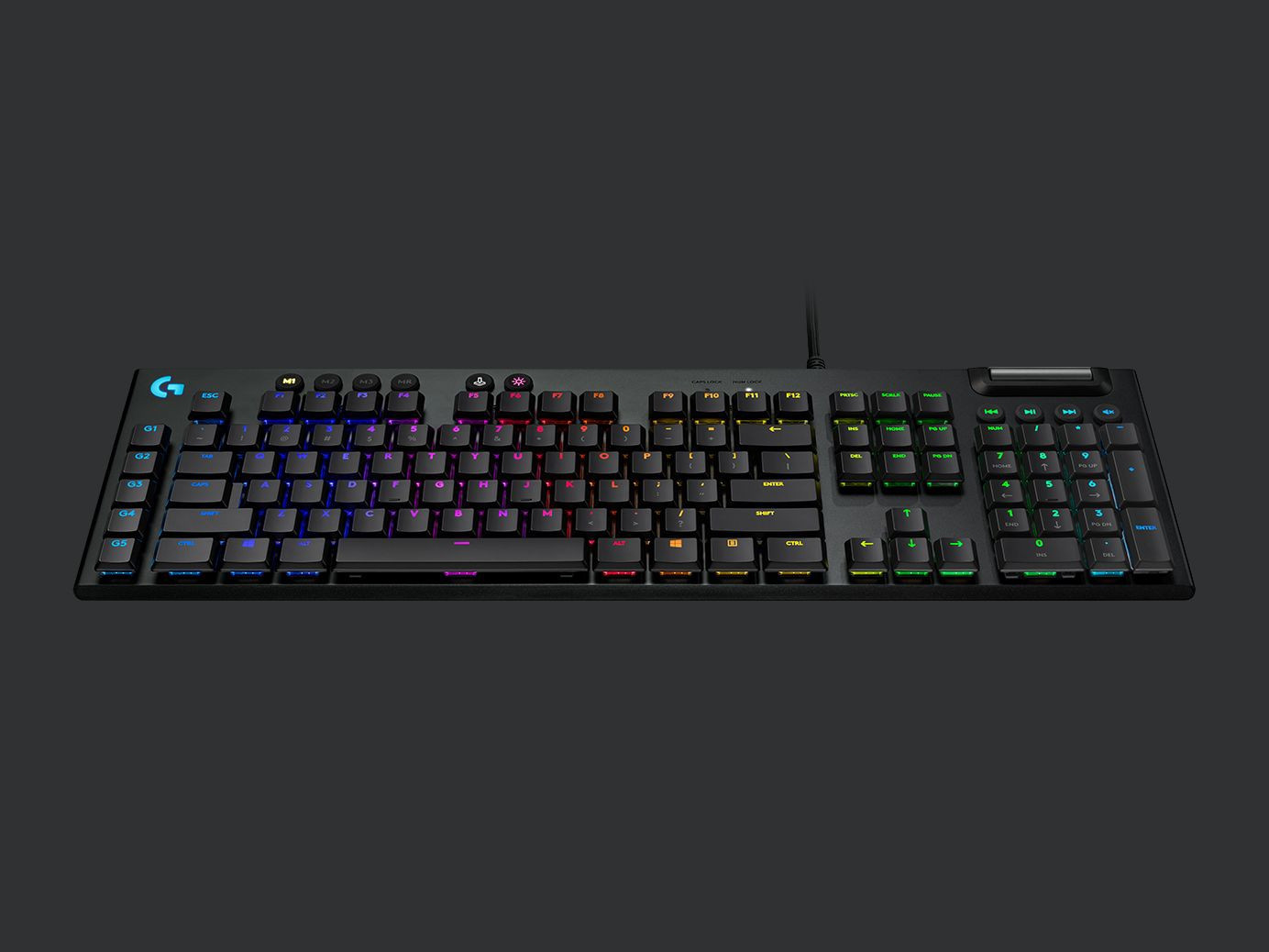 G815 RGB Mech Gaming Keyboard GL Clicky (Nordic)