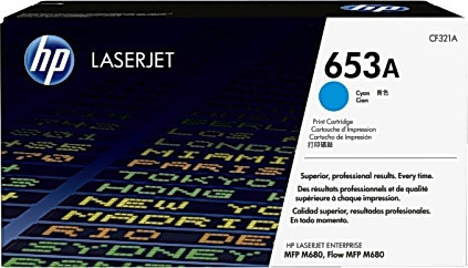 BildeColor laserjet 653A cyan toner cartridge
