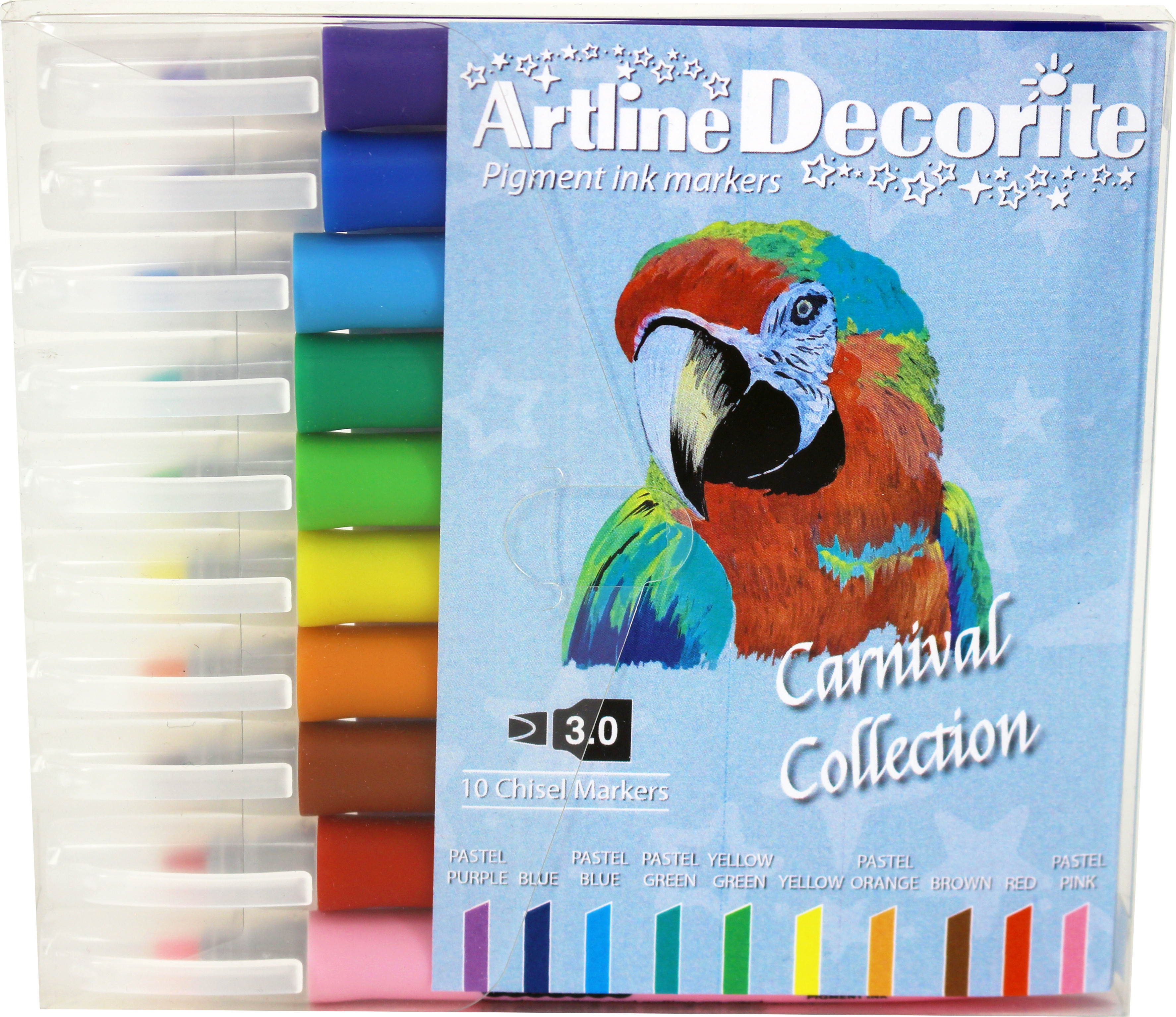 BildeArtline Decorite Flat Pastell 10-pk