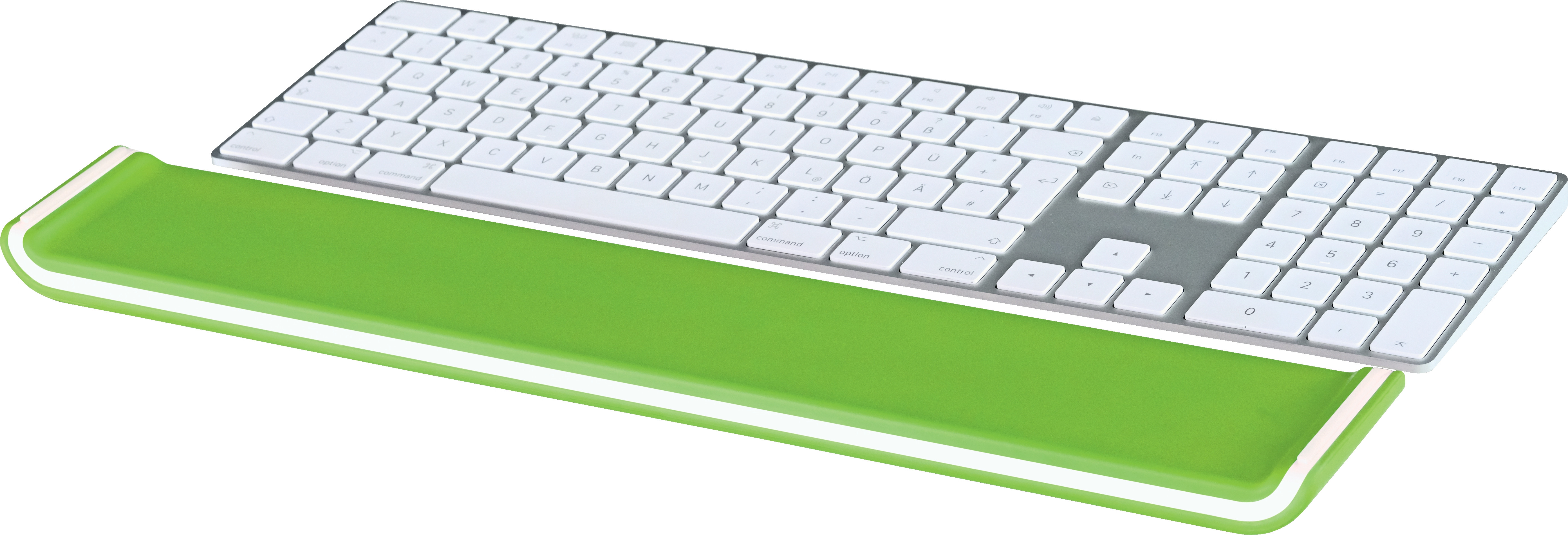 Hndleddsttte tastatur Leitz WOW Grnn