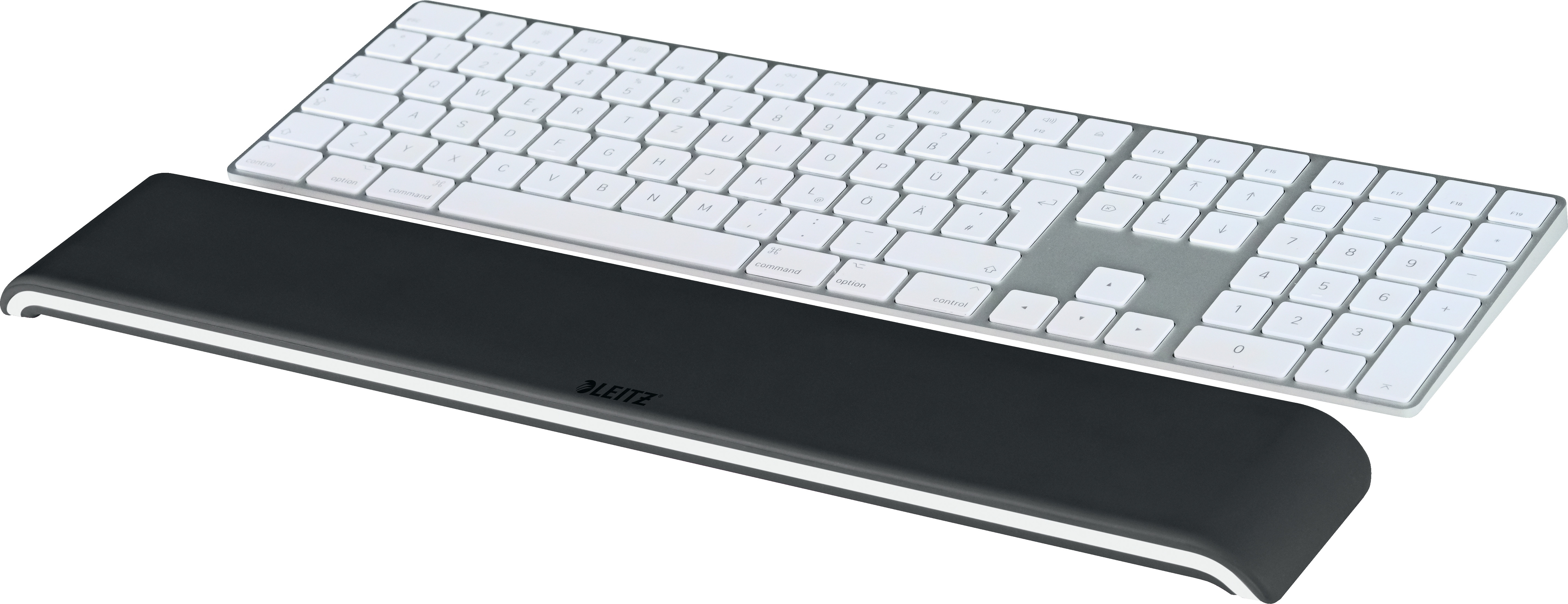 Hndleddsttte tastatur Leitz WOW Sort