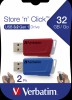 Verbatim Store ´N´ Click USB Minnepenn 3...