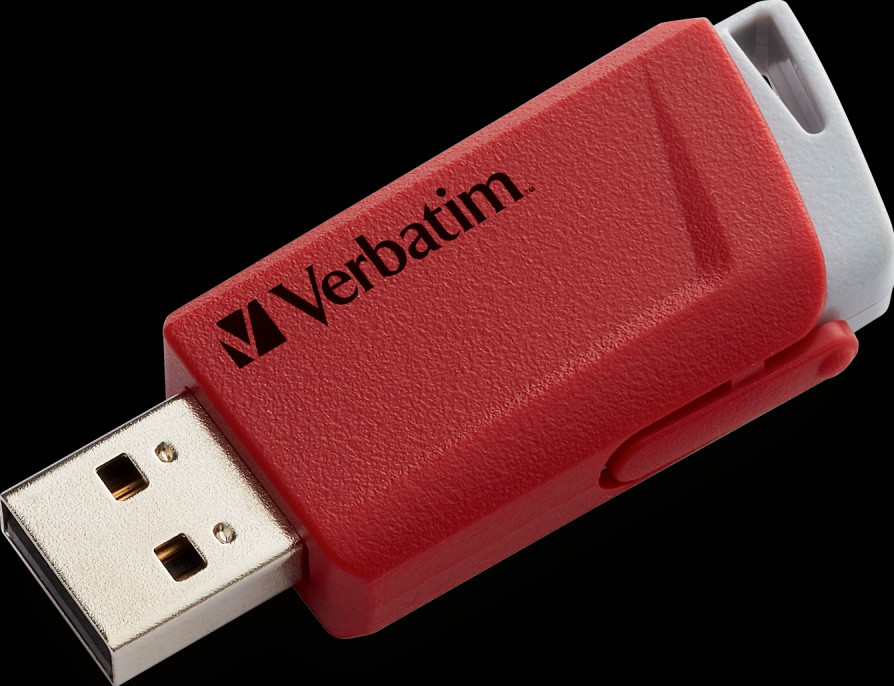 Verbatim Store ´N´ Click USB Minnepenn 32GB (2-pk) Rd/Bl