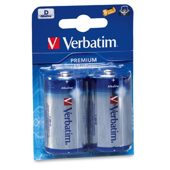 Verbatim Alkaline D/LR20 (2-Pack)
