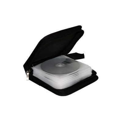 MediaRange Mediaoppbevaring mappe for 24 plater Sort