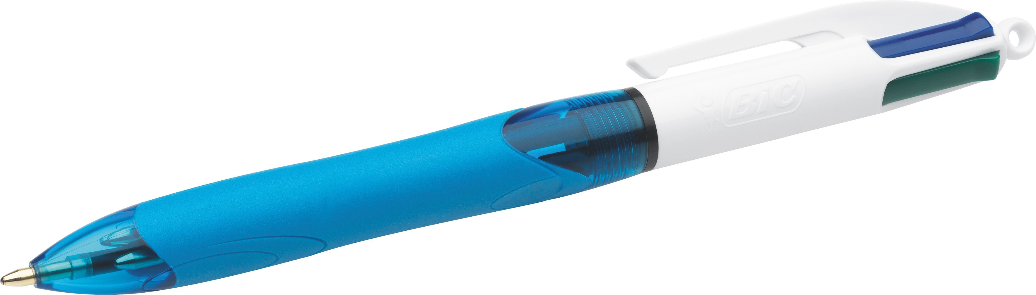 BIC Grip Kulepenn 4-farger 0,7mm. Rd/bl/grnn/sort