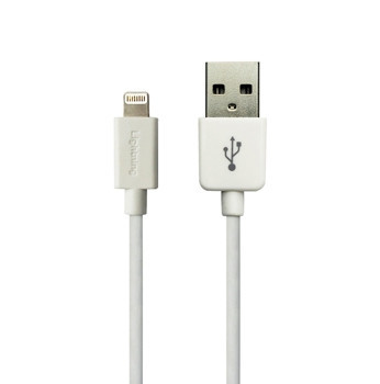 BildeSandberg USB-A to Lightning, White (2m)