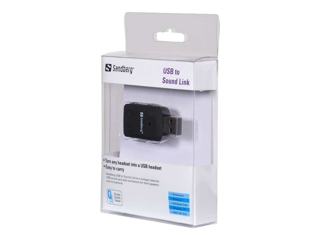 USB to Sound Link, Black