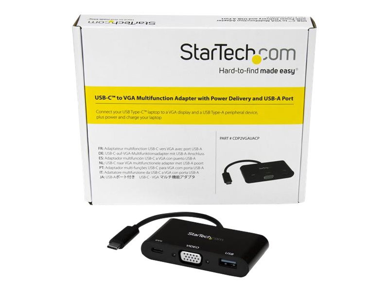 STARTECH USB-C to VGA Multifunction