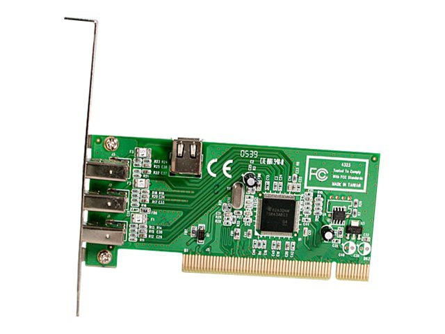 STARTECH 4 port PCI 1394a FireWire Adapt