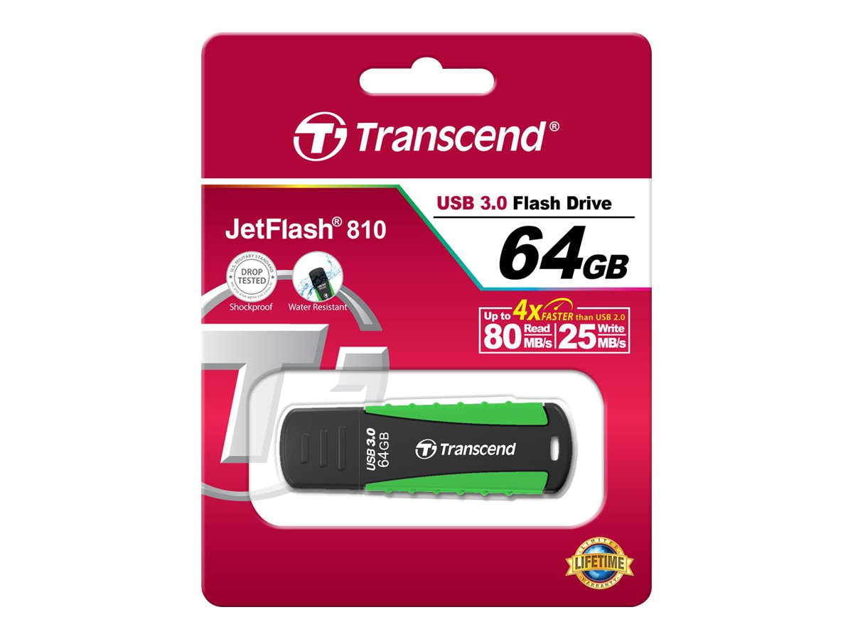 TRANSCEND 64GB JETFLASH 810 USB 3,0