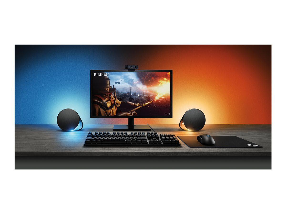 G560 LIGHTSYNC PC Gaming Speakers, Black