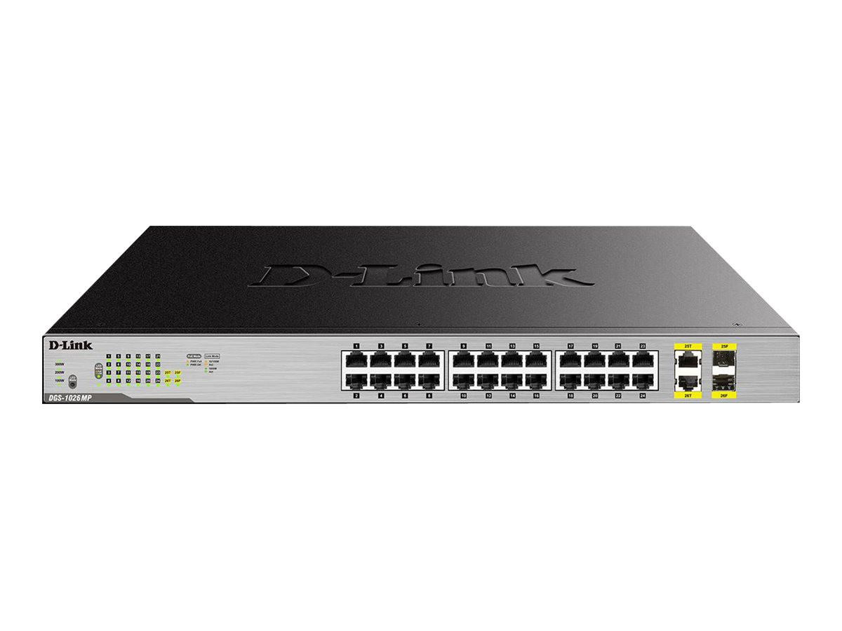 BildeD-LINK 26-Port Layer2 PoE+ Gigabit Switc
