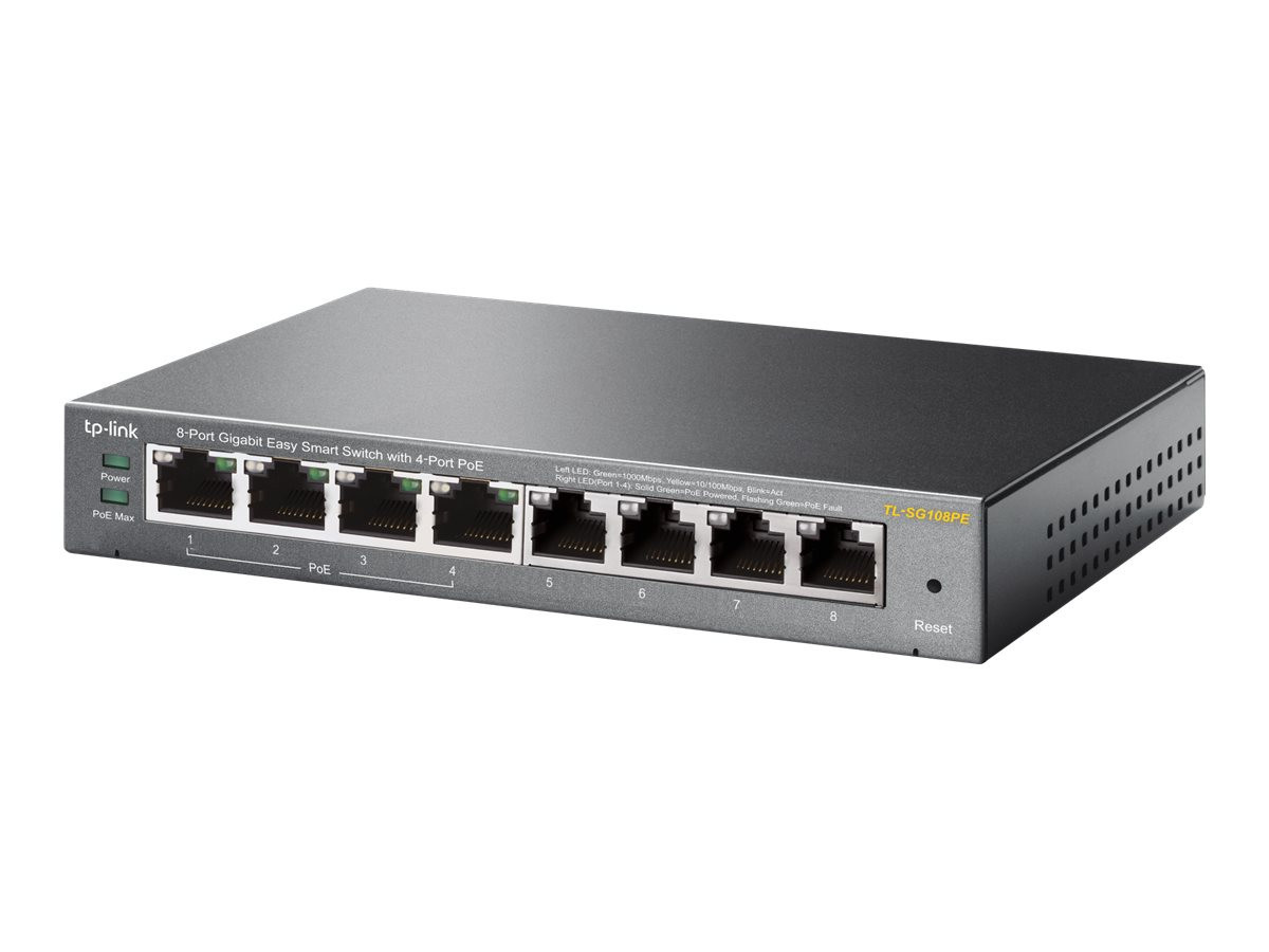 TP-LINK 8P Gigabit DT PoE Smart Switch