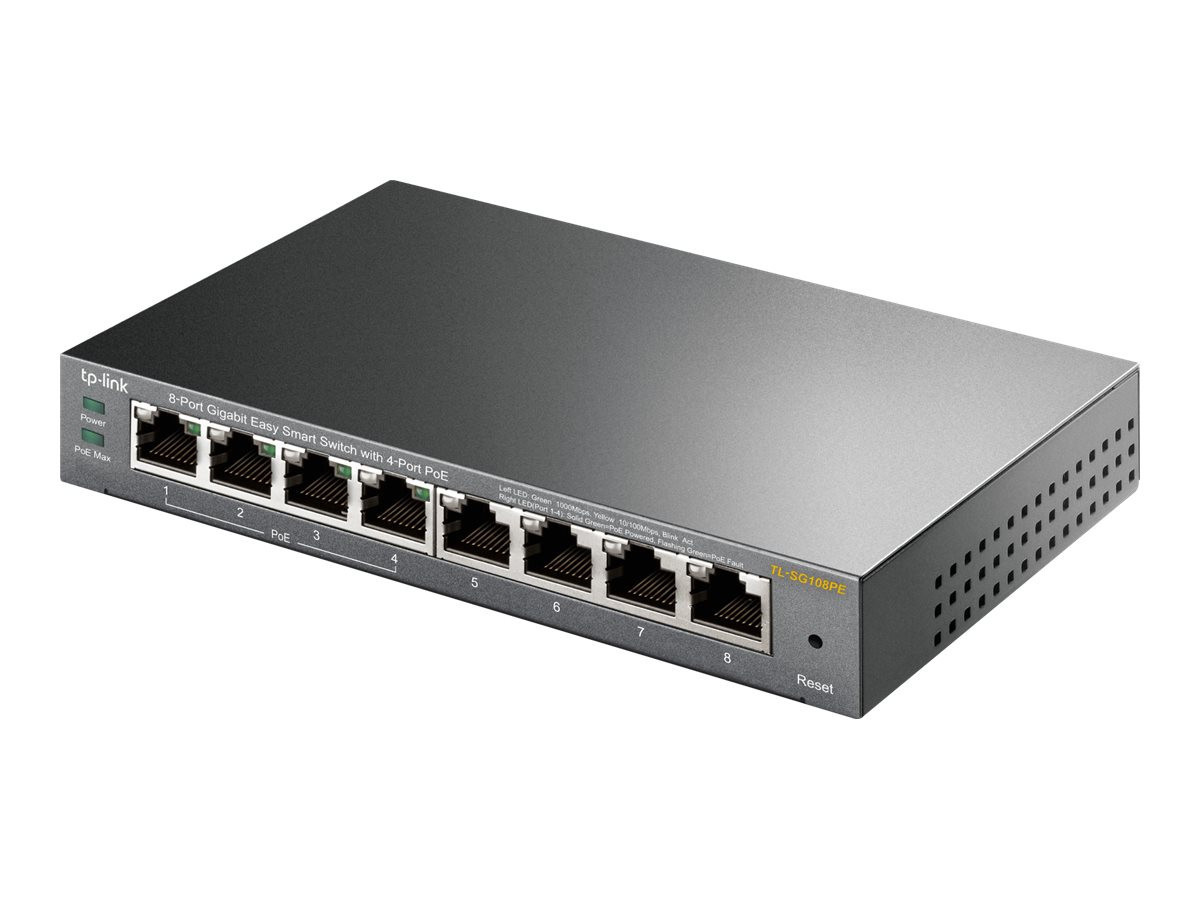 TP-LINK 8P Gigabit DT PoE Smart Switch