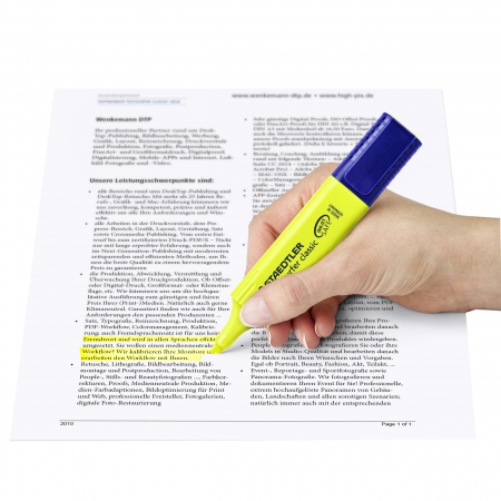 STAEDTLER Overstrykningspenn Textsurfer ass display (200)