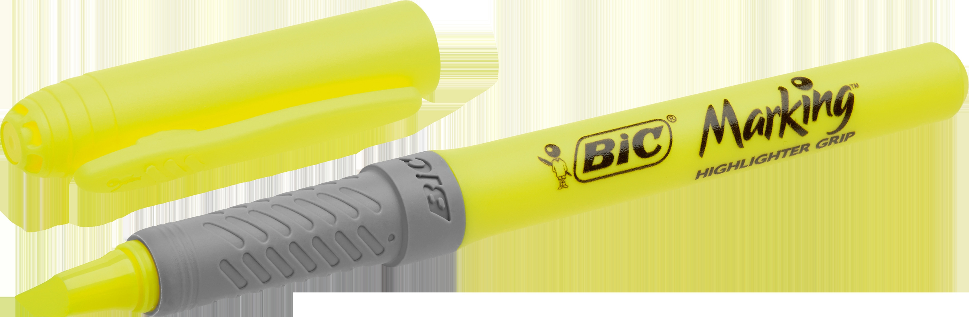 BIC Brite Liner Grip textMarker yellow