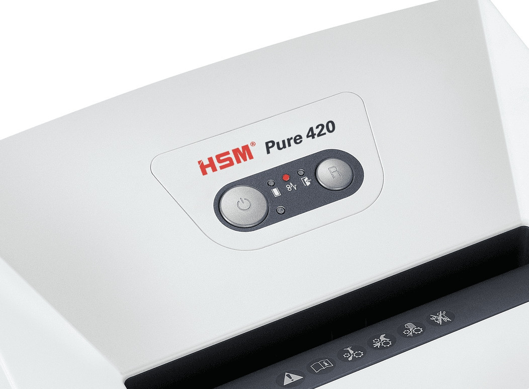 Pure shredder 420 1,9x15 cross cut P5 white