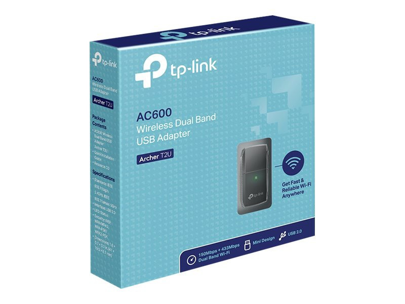 TP-LINK AC600 Dual Band Wireless USB