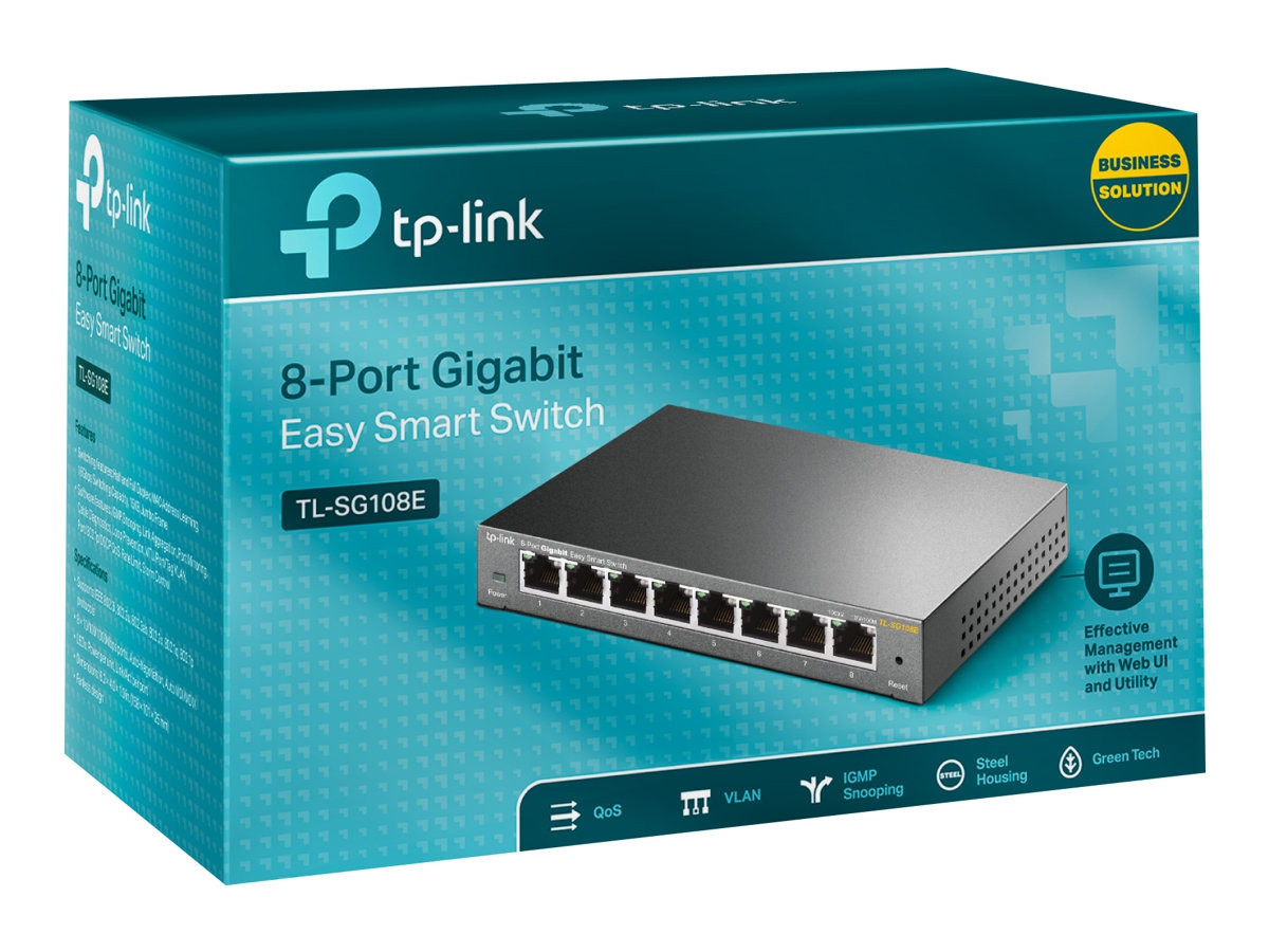 TP-LINK 8-Port Gigabit Easy Smart Switch
