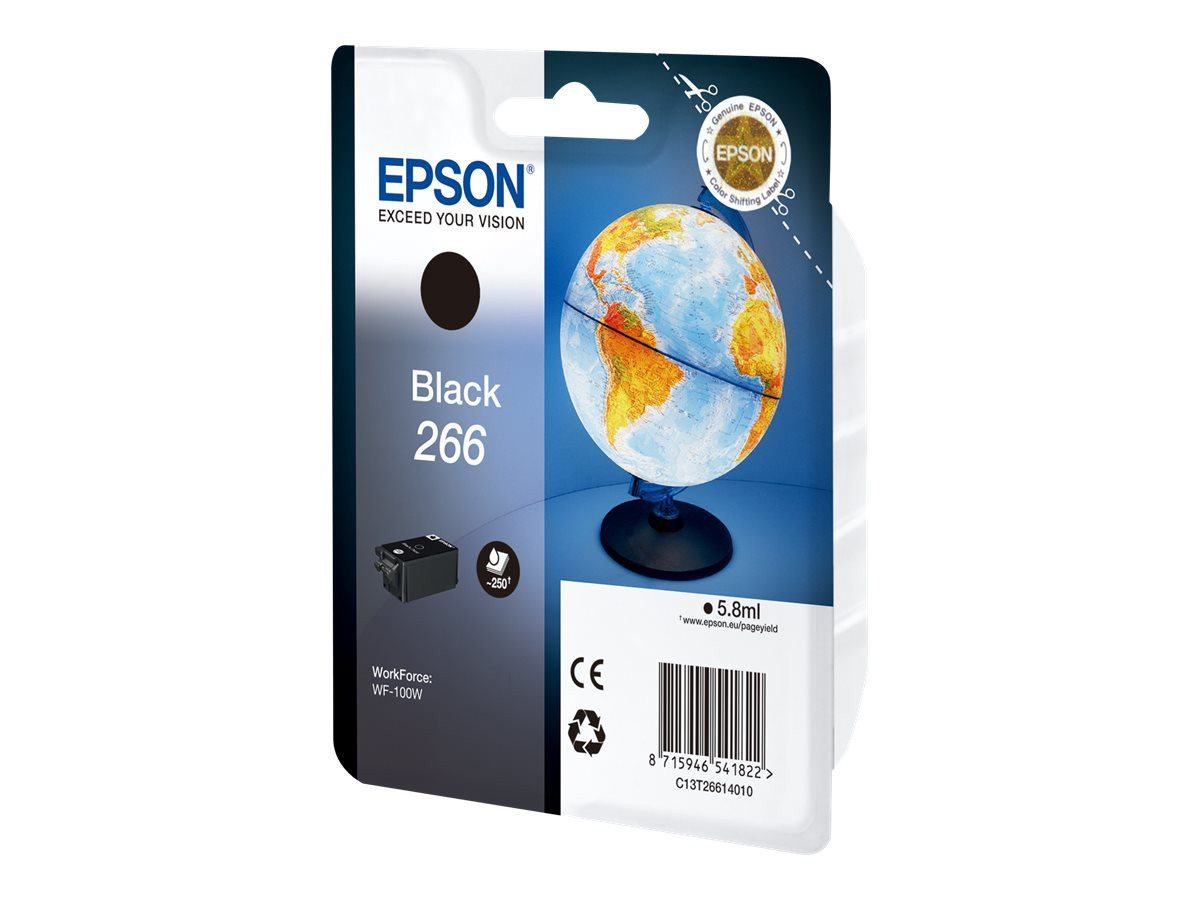EPSON Cartouche Black Globe 266 WF-100W