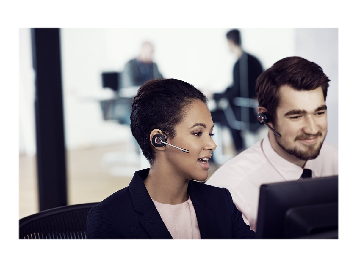 Jabra Engage 75 USB Headset, Black (Convertible)