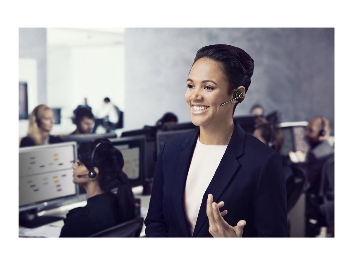 Jabra Engage 75 USB Headset, Black (Convertible)