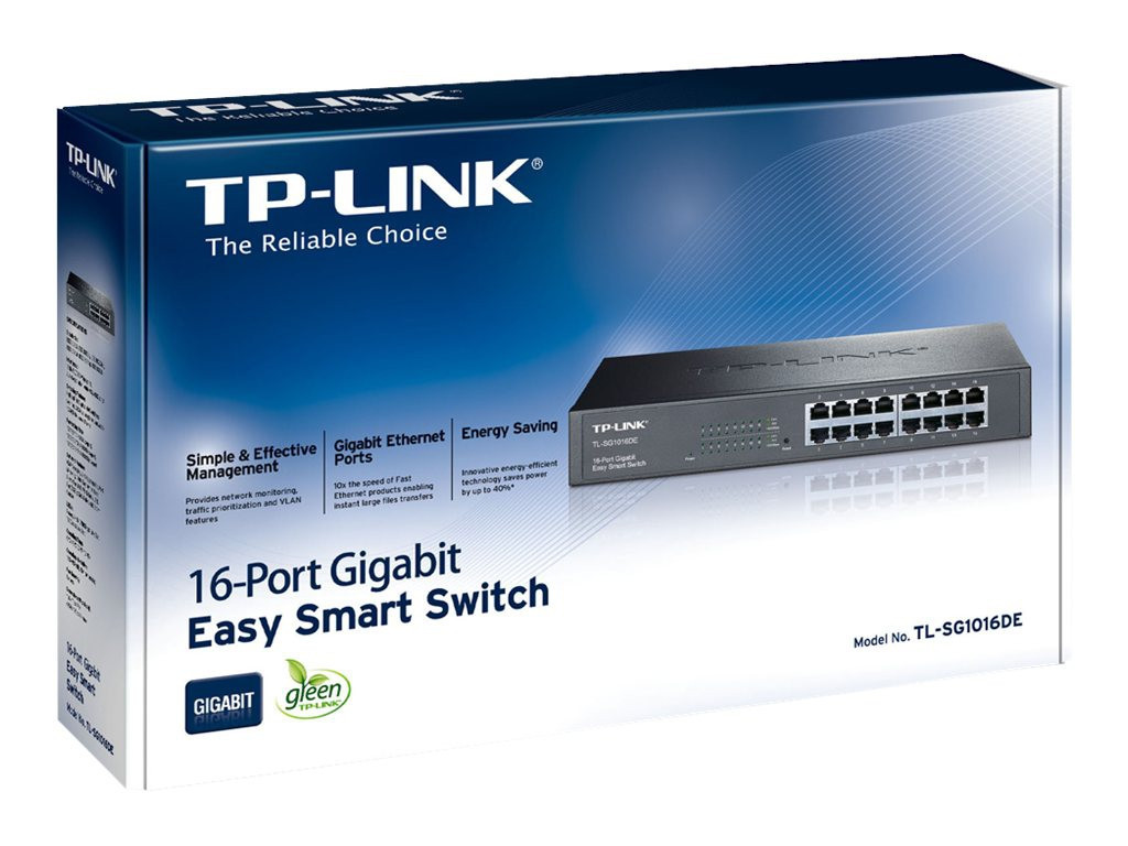TP-LINK 16-Port Gigabit Easy Smart Switc