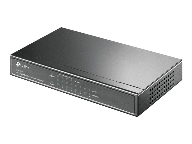 TP-LINK 8Port Gigabit Desktop PoE Switch