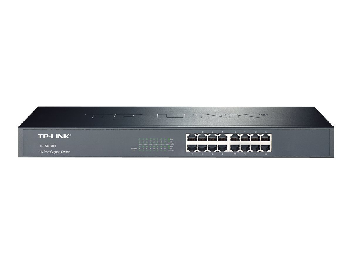 BildeTP-LINK 16port Gigab. Switch 19in-Rack