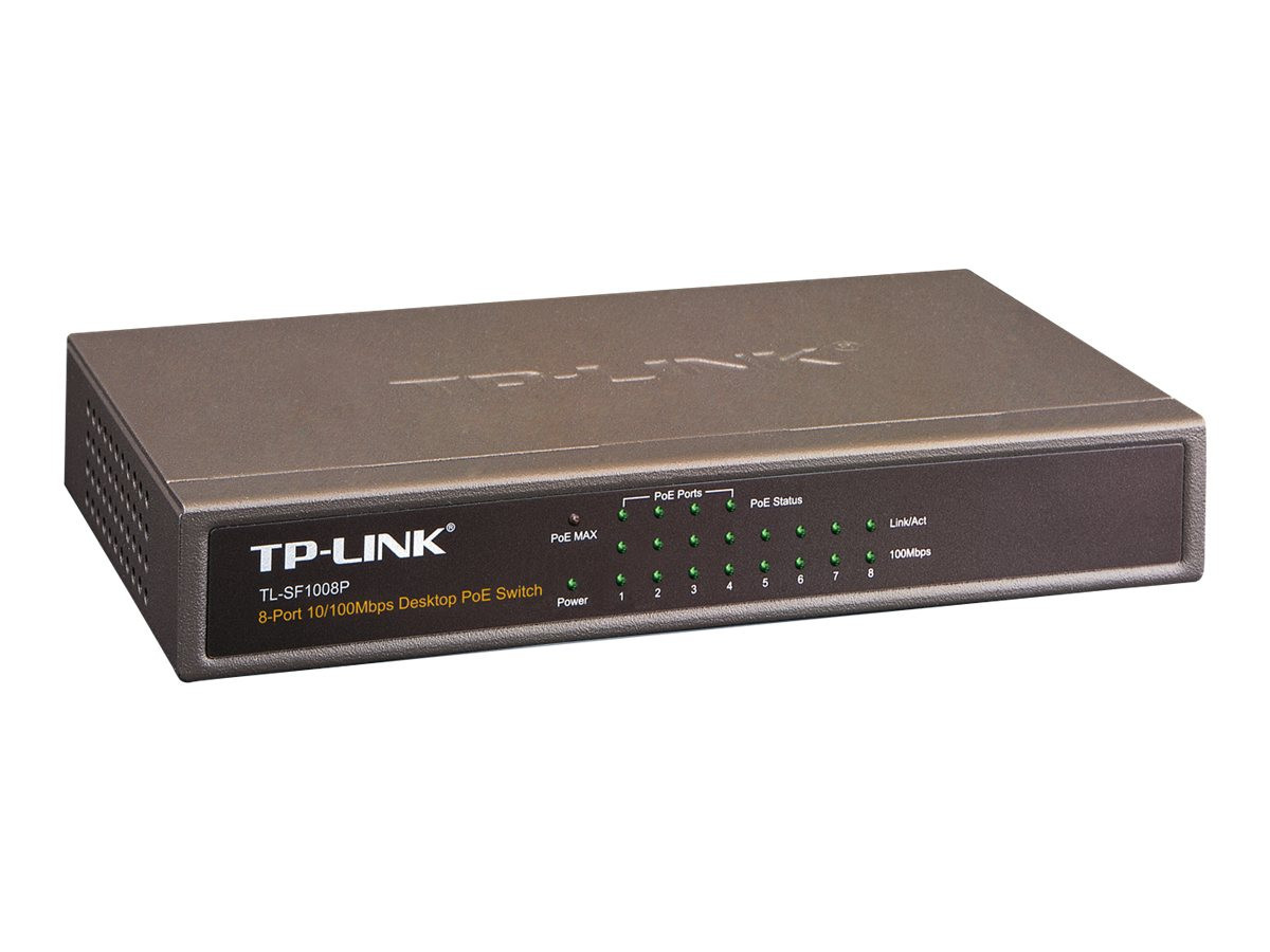 TP-LINK 8port PoE Switch 4 PoE Ports