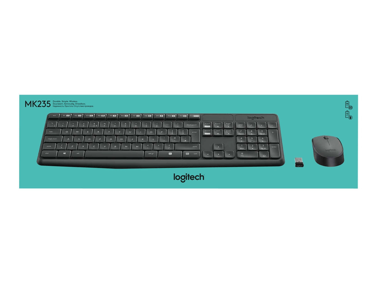LOGI MK 235 wirel. Keyb. and Mouse Combo